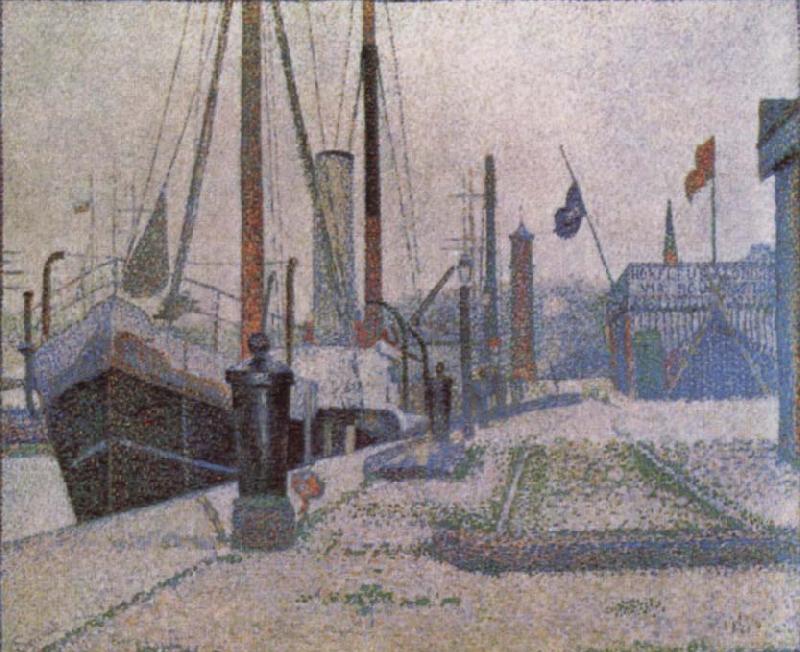 Georges Seurat The Honfleur oil painting picture